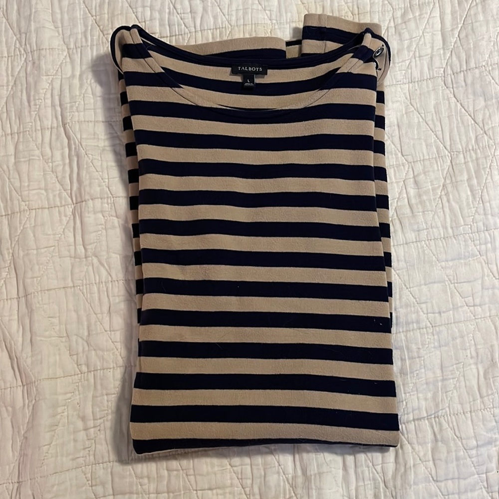 Talbots Stripped Dress